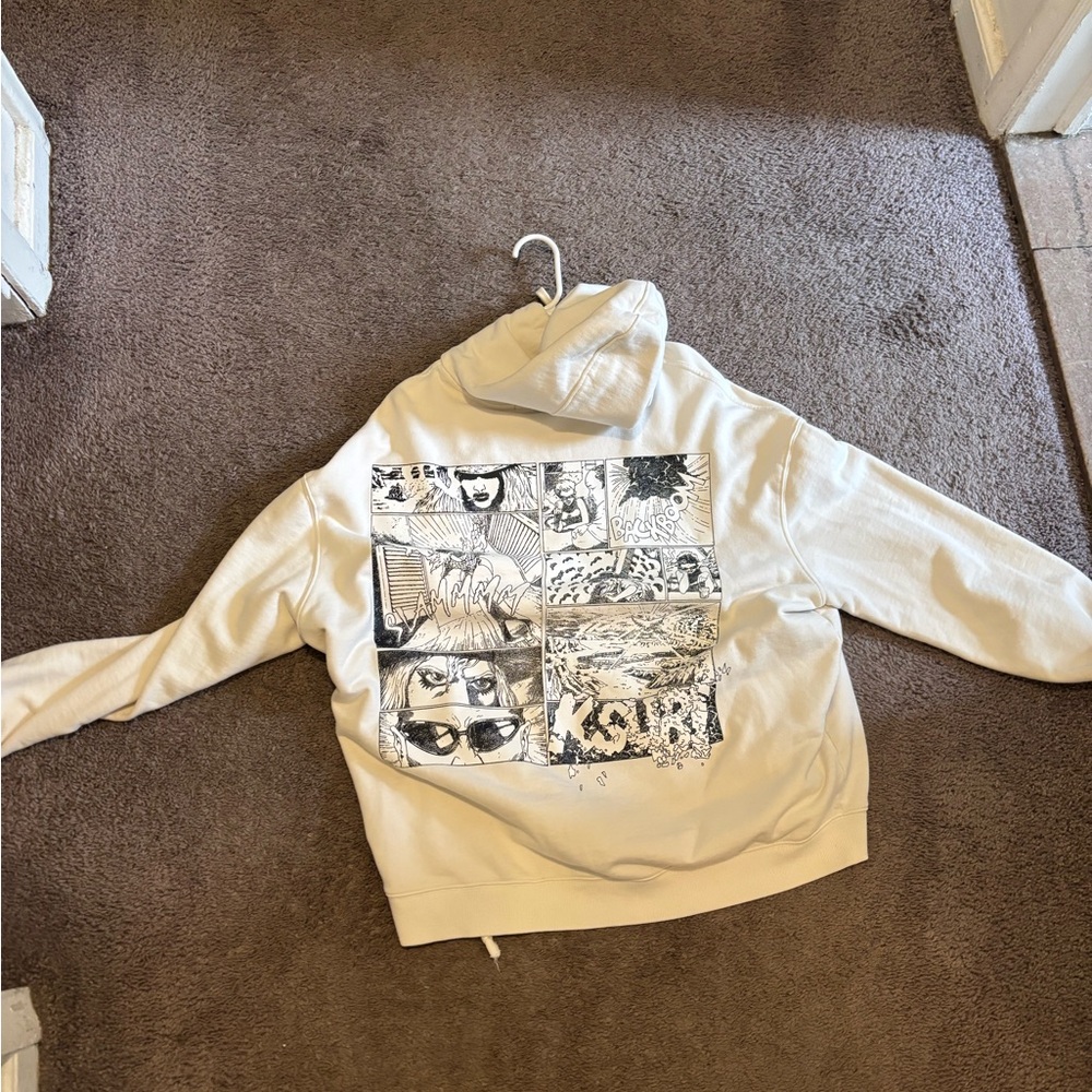 Graphic Hoodie with Comic Print